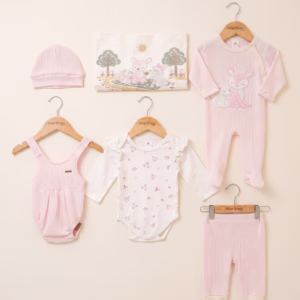 Set Primer Día Para Niña Ternura Del Bosque Martinas