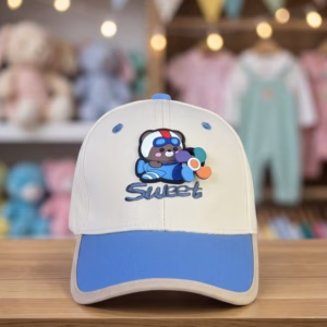 Gorra Con Hélice Osito Sweet Beige Azul