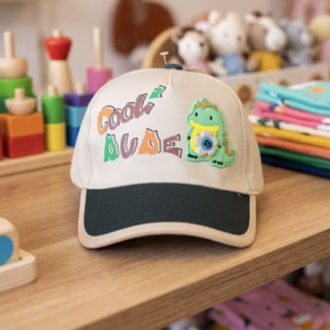 Gorra Hélice Dino Cool Dude Beige Verde
