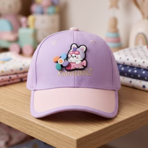 Gorra Conejita Piloto Lila Rosado
