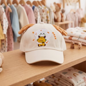 Gorra Con Orejitas Deer Beige